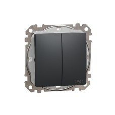 Сериен ключ 10AX, антрацит, Schneider Electric SDD214105 Sedna Design & Elements
