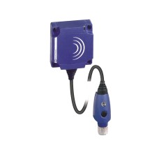 Индуктивен сензор XS, контрол на въртенето, 40x40x15, Sn15mm, 6...6000c/mn, 24...240VAC/DC, 1/2" 0.15 m, Telemecanique XS9C11RMBL01U20