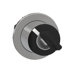 Schneider Electric ZB4FG2 - Harmony XB4 - Глава за селекторен превключвател с ключ, вграден монтаж, 2 позиции със задържане, ключ 455