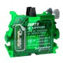Schneider Electric ZBRT2 - Harmony XB5R - Трансмитер, безжичен и без батерия, push and release action, пластмасов, зелен