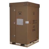 NetShelter SX Enclosures APC NetShelter SX, Server Rack Enclosure, 45U, Shock Packaging, 2000 lbs, Black, 2124H x 600W x 1200D mm, Schneider Electric AR3305SP