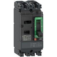Schneider Electric C16F2TM125 - ComPacT NSX (2021) - Автоматичен прекъсвач NSX160F 125A 2P 36KA AC/DC