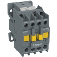 Schneider Electric CAE22F5 - EasyPact TVS control relay - Спомагателен контактор TESYS E 2NO + 2NC, бобина 110V AC 50 Hz