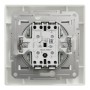 Сериен ключ-10AX, безвинтов монтаж, бял, Asfora, Schneider Electric EPH0300121