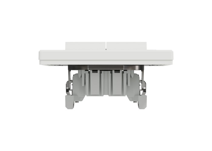 Сериен ключ-10AX, безвинтов монтаж, бял, Asfora, Schneider Electric EPH0300121
