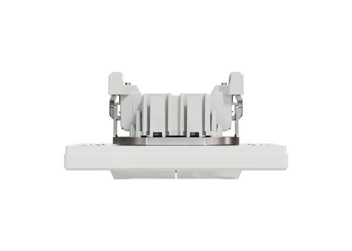 Сериен ключ-10AX, безвинтов монтаж, бял, Asfora, Schneider Electric EPH0300121