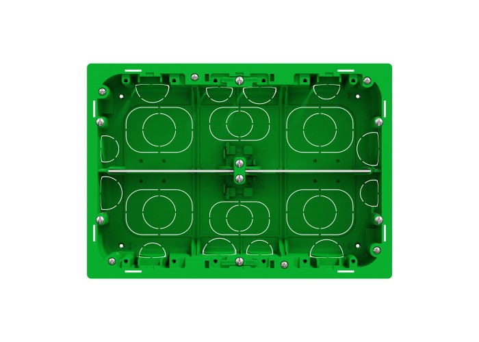 Кутия за вграден монтаж 2 х 8 модула, New Unica, Schneider Electric NU8718