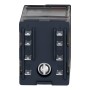 Schneider Electric RXM2AB2P7 - Harmony Electromechanical Relays - Миниатюрно plug in реле, Harmony, 12A, 2CO, с LED, заключващ се тест бутон, 230V AC
