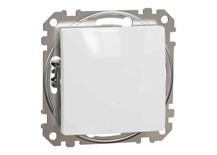 Кръстат ключ 10AX, бял, Schneider Electric SDD111107 Sedna Design & Elements