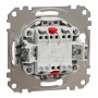 Кръстат ключ 10AX, бял, Schneider Electric SDD111107 Sedna Design & Elements
