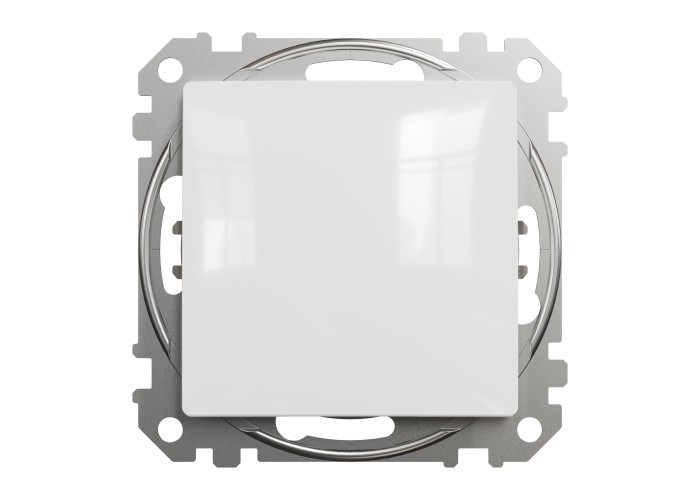 Кръстат ключ 10AX, бял, Schneider Electric SDD111107 Sedna Design & Elements