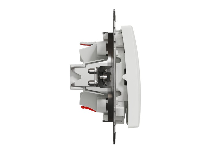 Кръстат ключ 10AX, бял, Schneider Electric SDD111107 Sedna Design & Elements