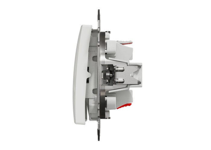 Кръстат ключ 10AX, бял, Schneider Electric SDD111107 Sedna Design & Elements