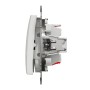 Кръстат ключ 10AX, бял, Schneider Electric SDD111107 Sedna Design & Elements