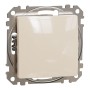 Еднополюсен бутон 10A, бежов, Schneider Electric SDD112111 Sedna Design & Elements