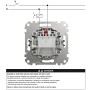 Еднополюсен бутон 10A, бежов, Schneider Electric SDD112111 Sedna Design & Elements