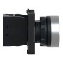 Schneider Electric XA2EA21 - Easy Harmony XA2 - Easy Harmony XA2E, бутон, пластмаса, вграден, черен, Ø22, с пружинно връщане, без маркировка, 1 NO