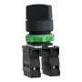 Schneider Electric XB5AD25 - Harmony XB5 - Селекторен превключвател с къса ръкохватка, пластмаса, 2 позиции, със задържане, 1 NC+ 1NO