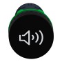 Зумер, пластмаса, 22мм, черен, продължителен или прекъсващ тон, 230…240 V AC, Harmony XB5 Schneider Electric XB5KSM