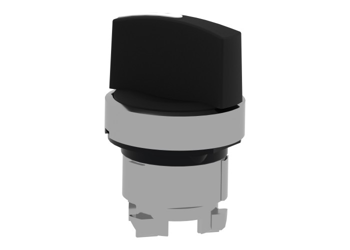 Schneider Electric ZB4BD2 - Harmony XB4 - Глава за селекторен превключвател, черна , Ø22 мм, 2 позиции със задържане