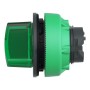 Осветена глава за вграден превключвател, зелен 2 позиции, Schneider Electric ZB5FK1233 Harmony XB5
