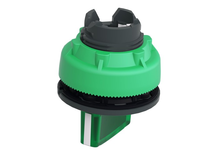 Осветена глава за вграден превключвател, зелен 2 позиции, Schneider Electric ZB5FK1233 Harmony XB5