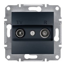 TV/R розетка междинна- 4db антрацит, Asfora, Schneider Electric EPH3300271