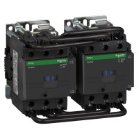 TeSys D Реверсивен контактор, TeSys Deca, 3P(3NO), AC-3/AC-3e, <=440V 95A, бобина 48V AC 50/60Hz, клеми с винтови скоби, Schneider Electric LC2D95E7