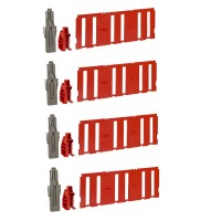 Schneider Electric LV848722SP - Masterpact MTZ - Safety shutters + locking blocks - for MTZ3/NW - 3P spare part