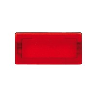 Schneider Electric MTN395900 - Merten Aquadesign - Символи, правоъгълен, неутрален, червен, System M/F