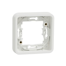 Единична рамка за скрит монтаж, бял, Mureva Styl, Schneider Electric MUR39107