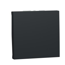 Девиаторен ключ 16А, 2 модула, антрацит, New Unica, Schneider Electric NU326354