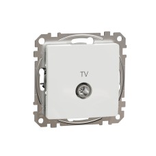 TV розетка междинна 10dB, Sedna, бял, Schneider Electric SDD111478 Sedna Design & Elements