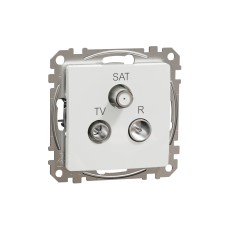 TV/R/SAT розетка 7db, Sedna, бяла, Schneider Electric SDD111484 Sedna Design & Elements