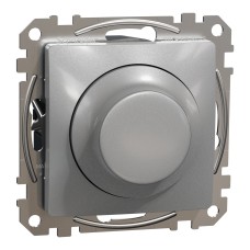 Ротационен димер за LED, 3-370W, алуминий, Schneider Electric SDD113501 Sedna Design & Elements