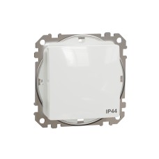 Еднополюсен ключ 10AX, бял, Schneider Electric SDD211101 Sedna Design & Elements