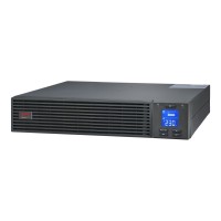 Easy UPS On-Line APC Easy UPS On-Line, 1000VA/800W, Rackmount 2U, 230V, 4x IEC C13 outlets, Intelligent Card Slot, LCD, Extended runtime, No Battery, W/O rail kit, Schneider Electric SRVPM1KRIL