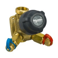 Schneider Electric VP228E-10BQS - Pressure Independent Valves and Actuators - SpaceLogic VP228E PIBCV (PICV), 2-Way, PN16, DN10, G1/2 Ext. Thread, Std Flow: 0.06...0.28 m³/h (0.015...0.076 l/s)