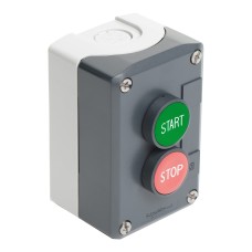 Schneider Electric XALD225 - Harmony XALD, XALK - Контролна станция, 2 бутона - зелен 1NO и червен NC, надпис STARTSTOP