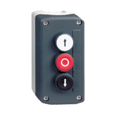 Schneider Electric XALD324 - Harmony XALD, XALK - Контролна станция 2 бутона 1NO означение "стрелка" + 1 бутон 1NC означение "O"