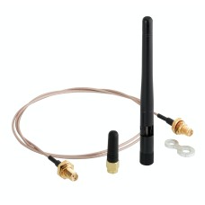 Schneider Electric ZBRA3 - Harmony XB5R - Пасивна антена за преминаване през стена, кабел 0,9 м, конектор SMA женски