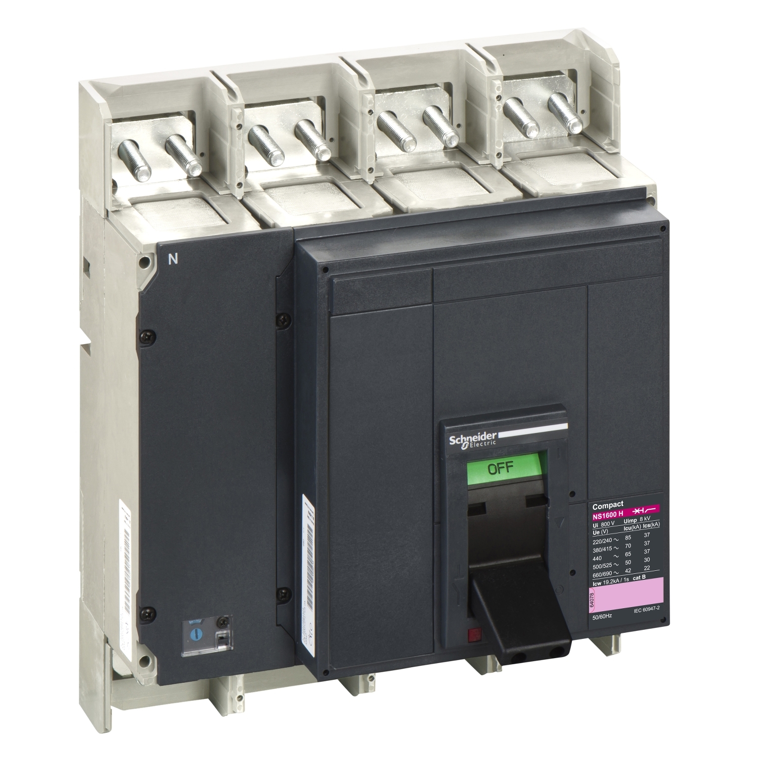 Schneider Electric 33265 - Compact NS > 630A Авт. прекъсвач Compact ...